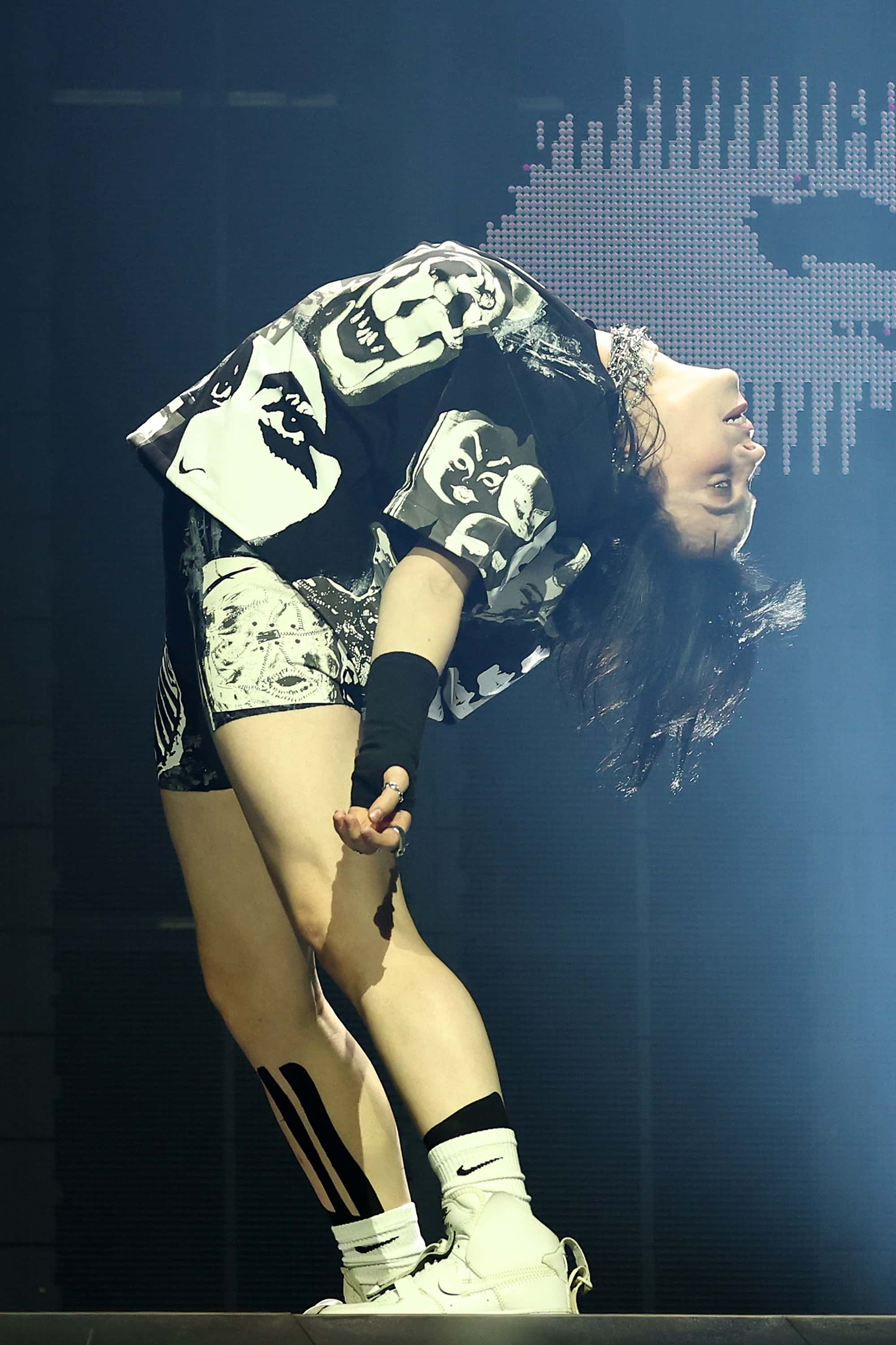 Billie Eilish performs onstage during the