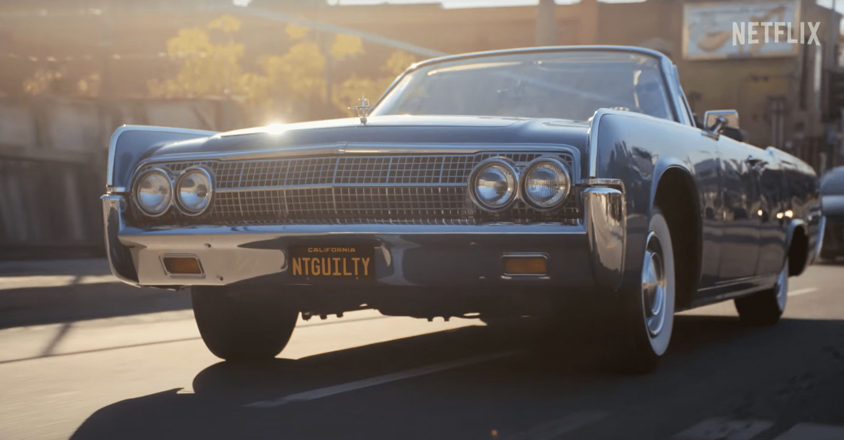 Micky Haller is mostly seen driving the Lincoln Continental Convertible in the Netflix series (@Netflix/YouTube)