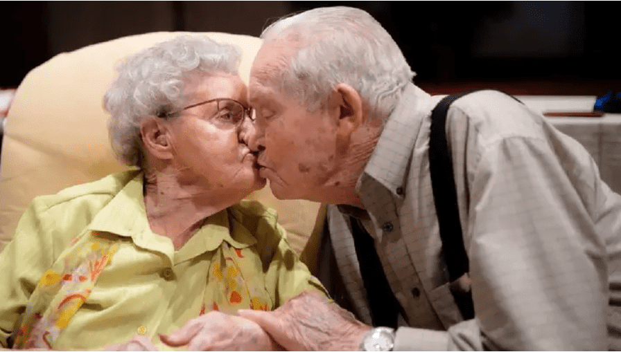 June and Hubert Malicote still deeply in love after 79 years of marriage. (Photo courtesy Malicote Family)