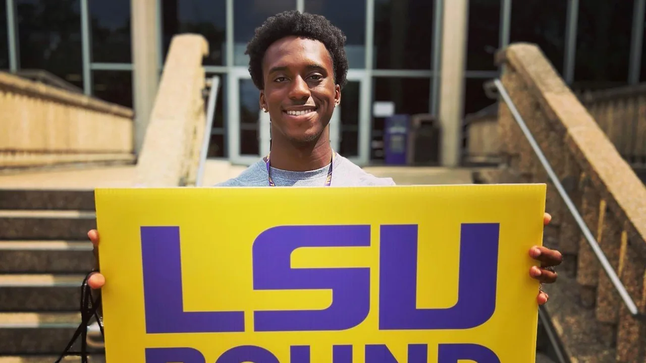 Marsiah Collins deferred enrollment to LSU to spend more time with his family and his music career (Courtesy Martin Collins)