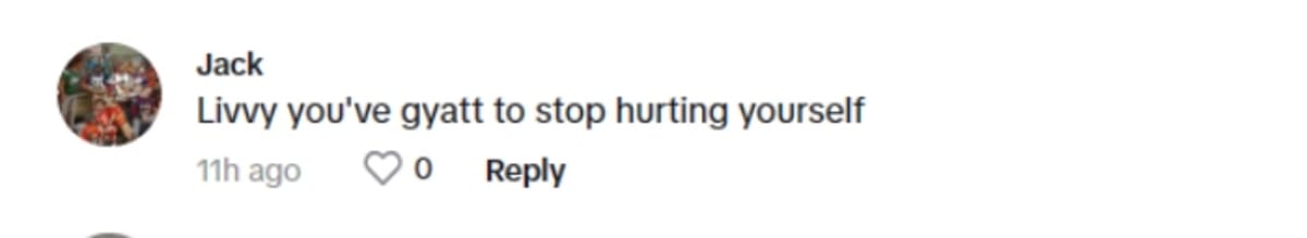 Olivia Dunne's fans reaction (livvydunne/ TikTok)