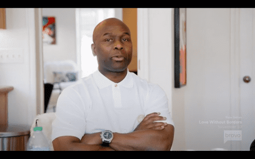 Jen Shah's husband Coach Shah in a still from 'RHOSLC' (Bravo)