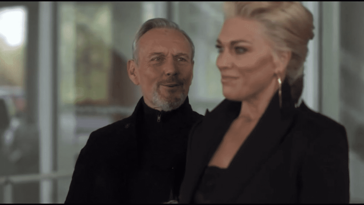 'Ted Lasso' starring Hannah Waddingham as Rebecca Welton and Anthony Head as Rupert Mannion (Apple TV)