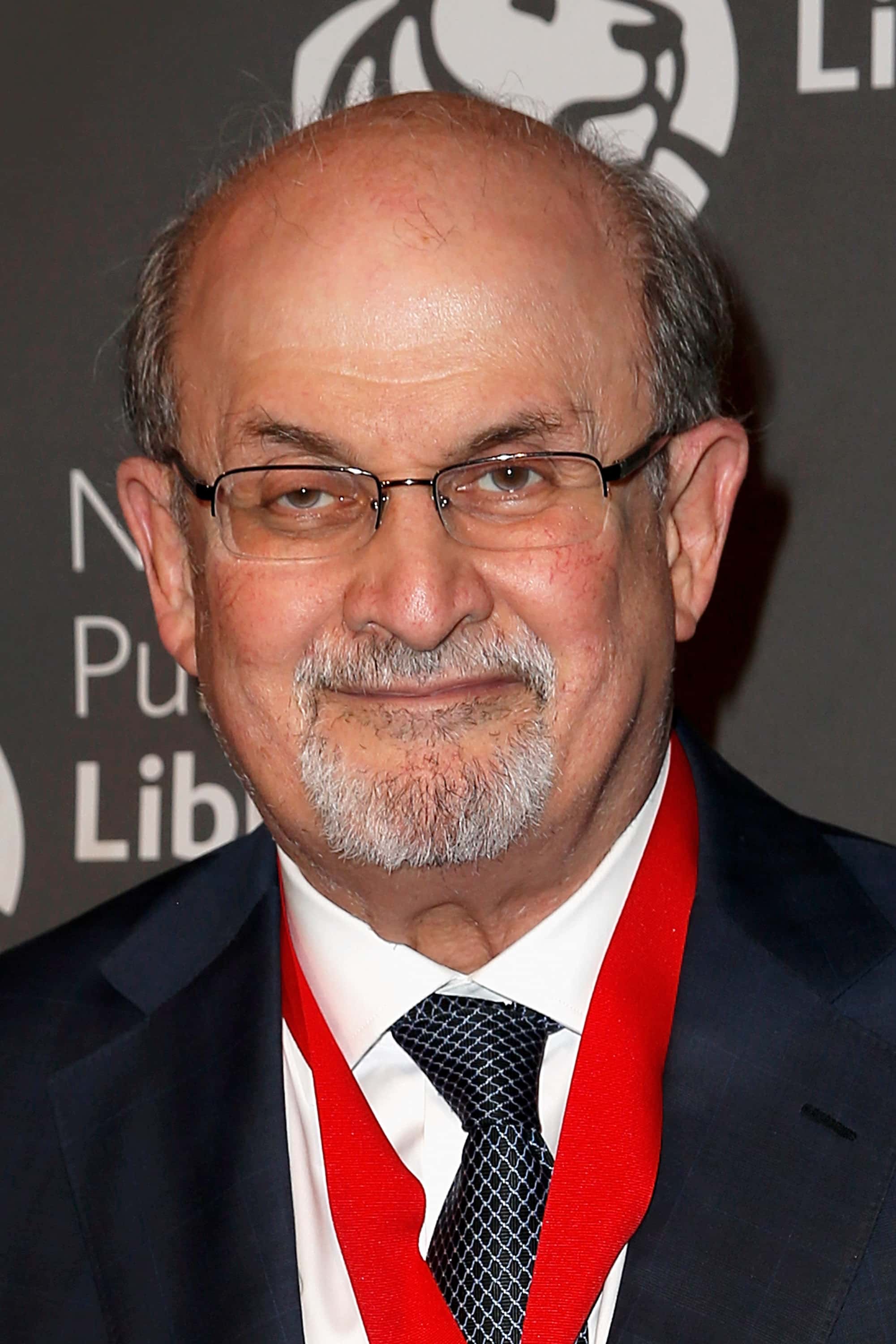 Salman Rushdie attends the New York Public Library 2018 Library Lions Gala at the New York Public Library at the Stephen A. Schwarzman Building on November 5, 2018 in New York City.