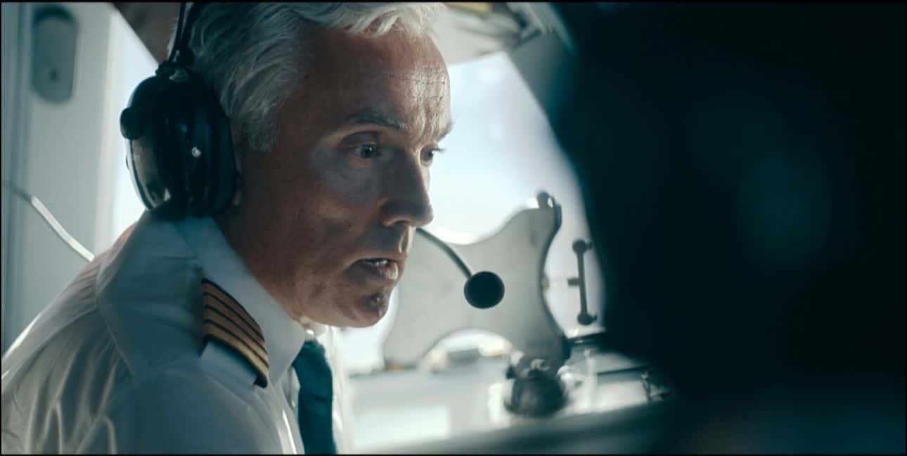 A still from 'Hijack' starring Ben Miles as Captain Robin Allen (Apple TV+)