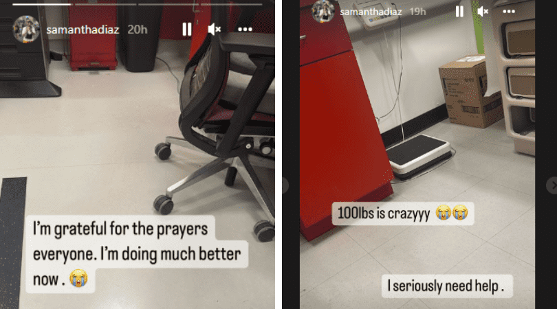 (Instagram Samantha Diaz)