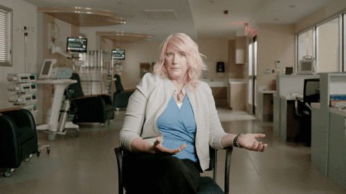 Amy Loughren in the documentary 'Capturing The Killer Nurse' (Netflix)