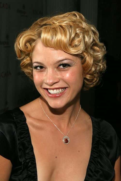 Actress Nicki Aycox arrives to the Step Up Women's Network toast with Escada and Jessica Alba held in Forbes Penthouse Suite at the Beverly Wilshire Hotel on April 19, 2007 in Los Angeles, California.