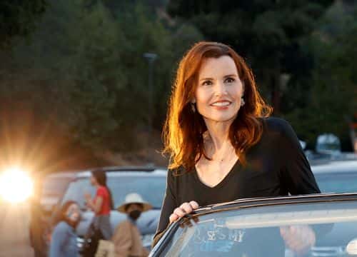 Geena Davis attends