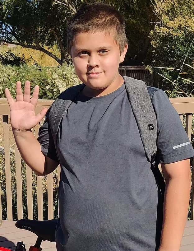 Ryan Taylor's mother Irene Reynaga took to Instagram on Sunday to pay tribute to her first-born son who celebrated his 13th birthday on August 27 (_iireneeee_/Instagram)