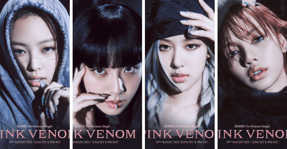 Blackpink drop teasers for pre-released single 'Pink Venom' (@BLACKPINK/Twitter)