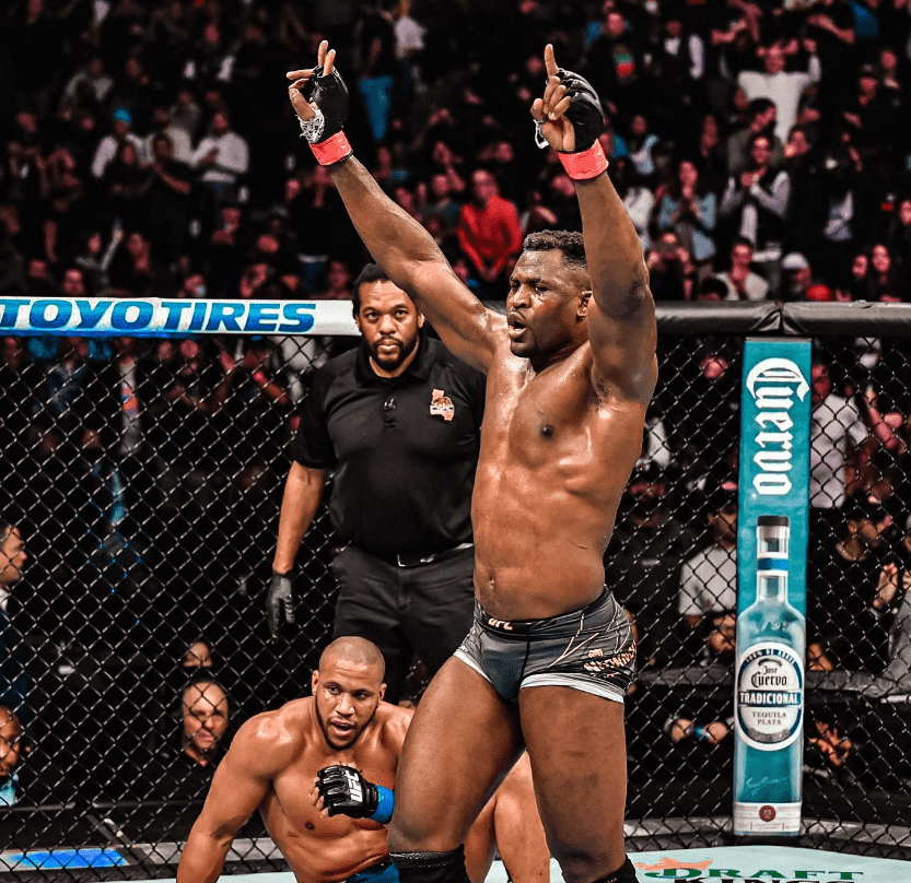 Francis is one of the big names in MMA community (@francisngannou/Instagram)
