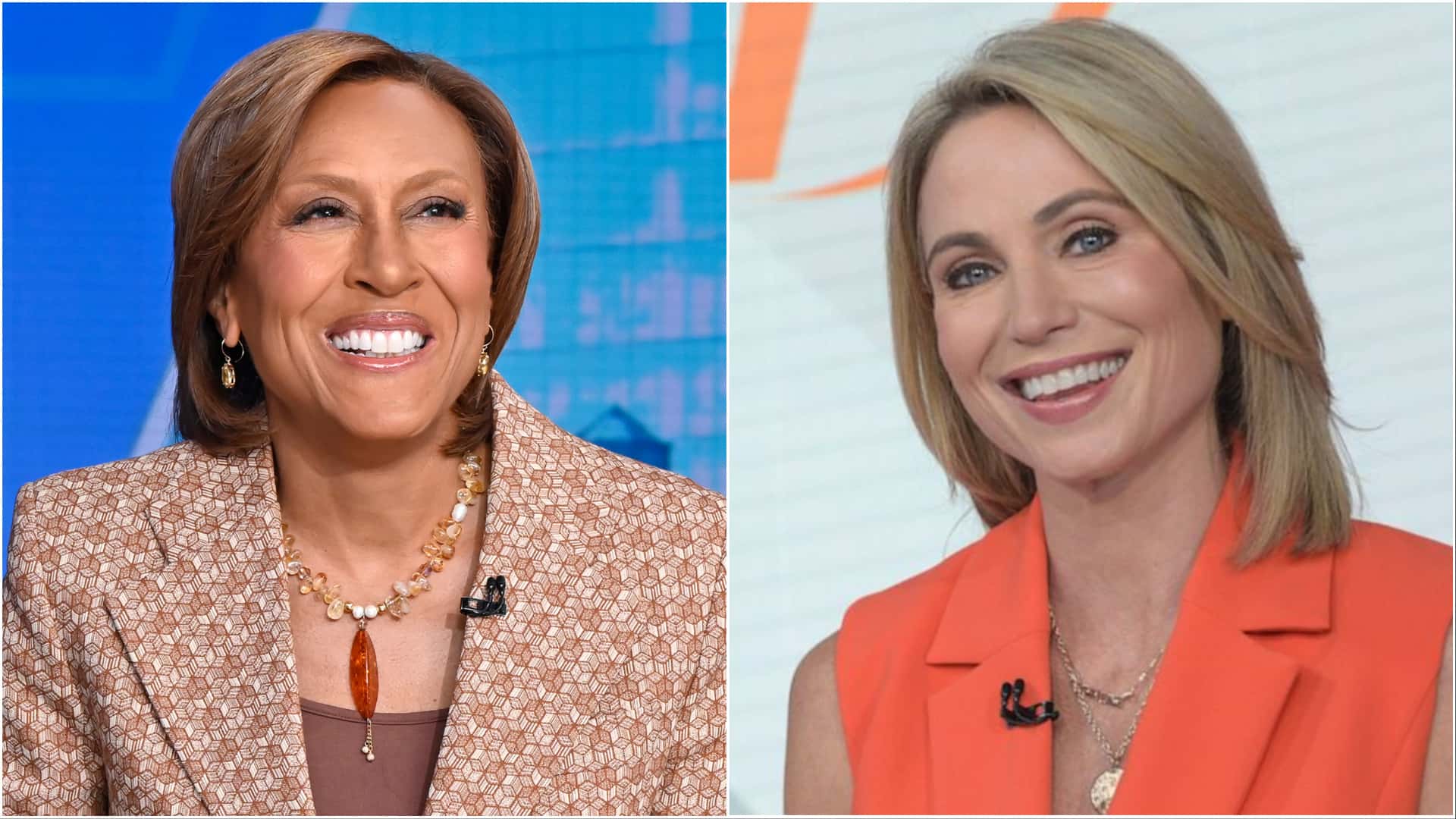 Robin Roberts and Amy Robach in 'Good Morning America' (ABC)