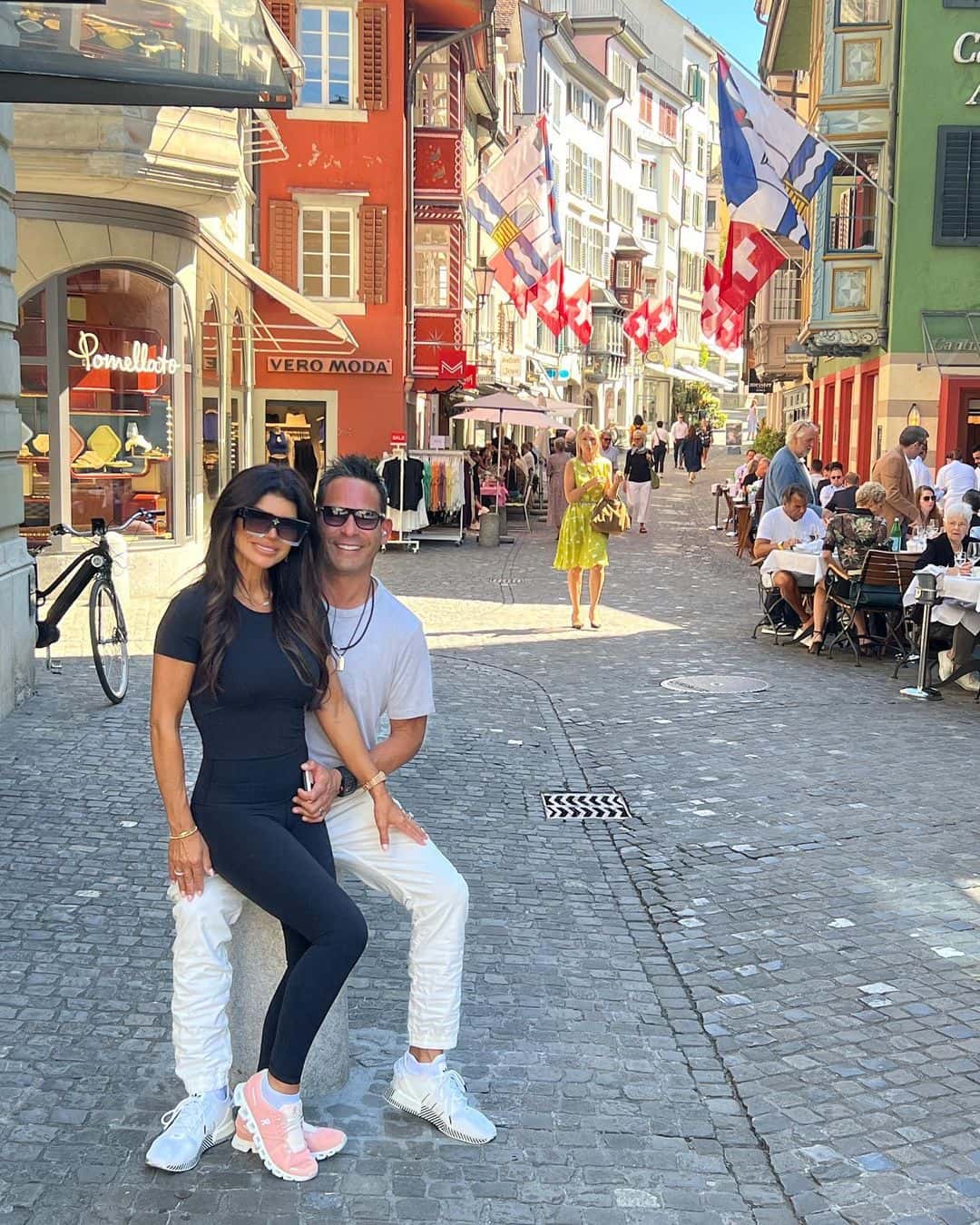 'RHONJ' star Teresa Giudice and husband Luis Ruelas slammed while on their Switzerland trip (Instagram/@teresagiudice)