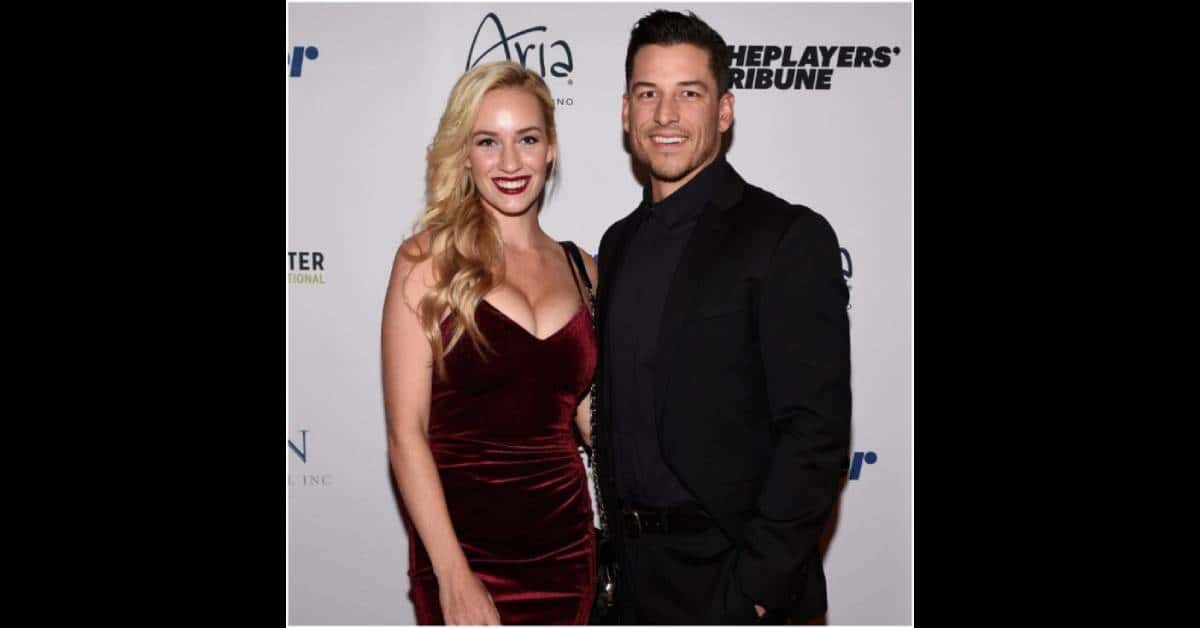 Paige Spiranac  and ex husband, Steven Tinoco (The Golfest/ YouTube)