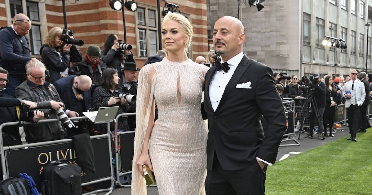 Hannah Waddingham is 1 inch shorter than boyfriend Gianluca Cugnetto (CelF/ YouTube)