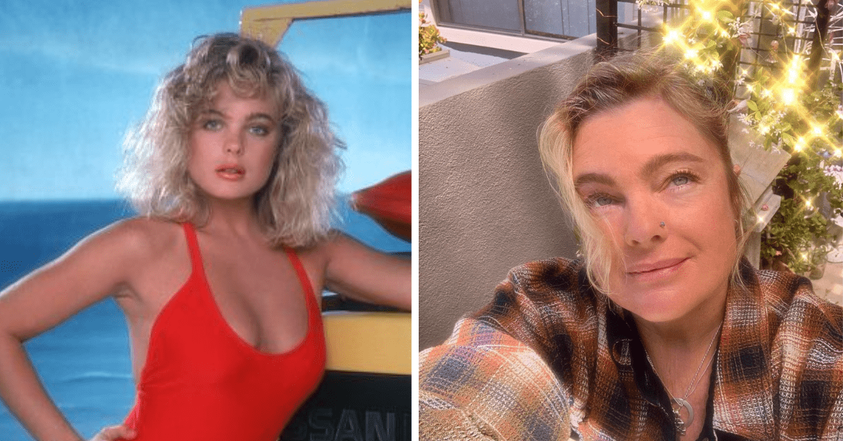 Erika Eleniak as Shauni McClain in 'Baywatch.' 