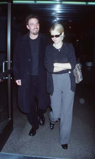 12/14/98 Los Angeles, CA. Ben Affleck and Gwyneth Paltrow spotted arriving at LAX. The couple star together in 'Shakespeare In Love'