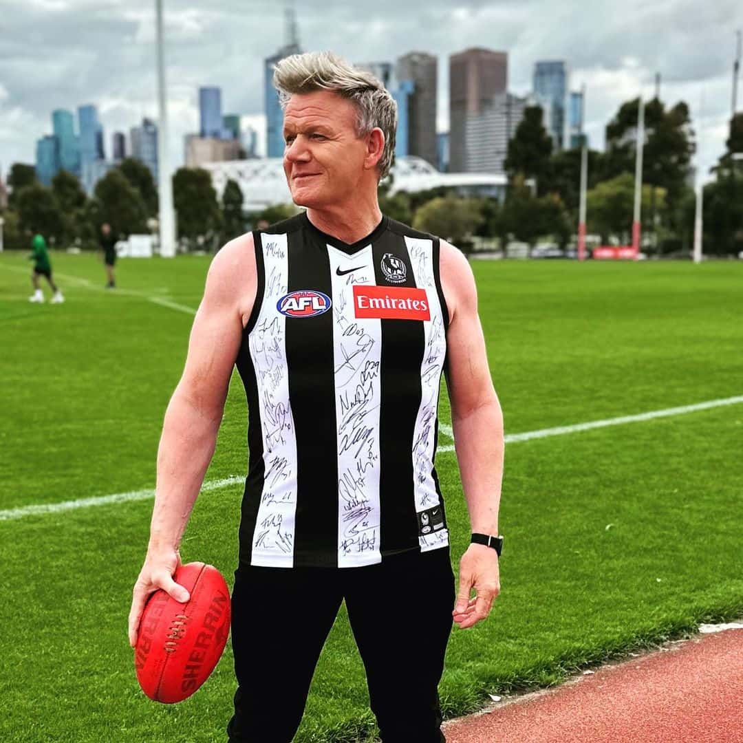 Gordon Ramsay aspired to be a footballer in his youth. (Instagram/@gordongram) 