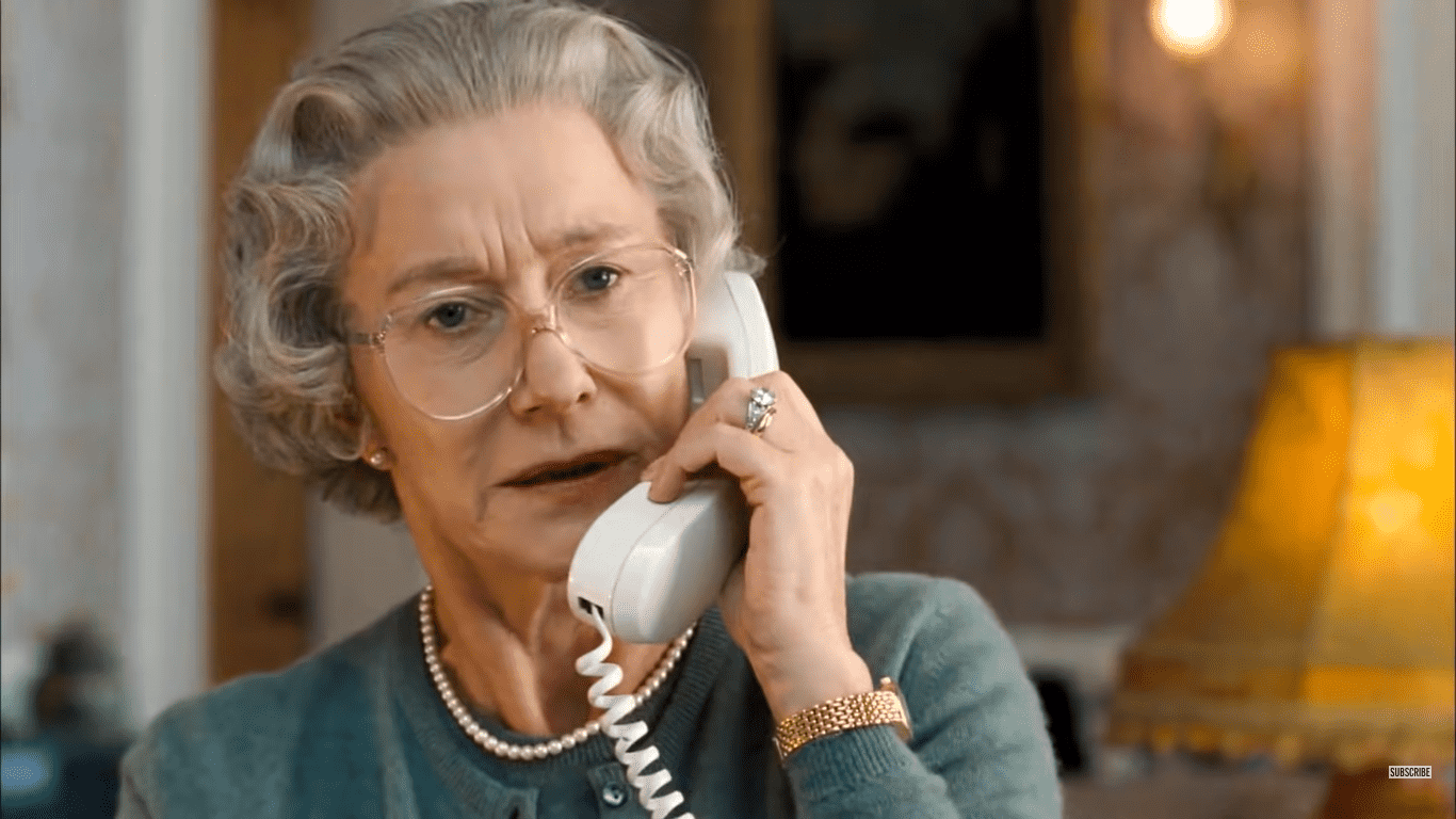 Helen Mirren playing the role of Queen Elizabeth II in 2006 film 'The Queen.' (Credits: Screenshot/The Queen)