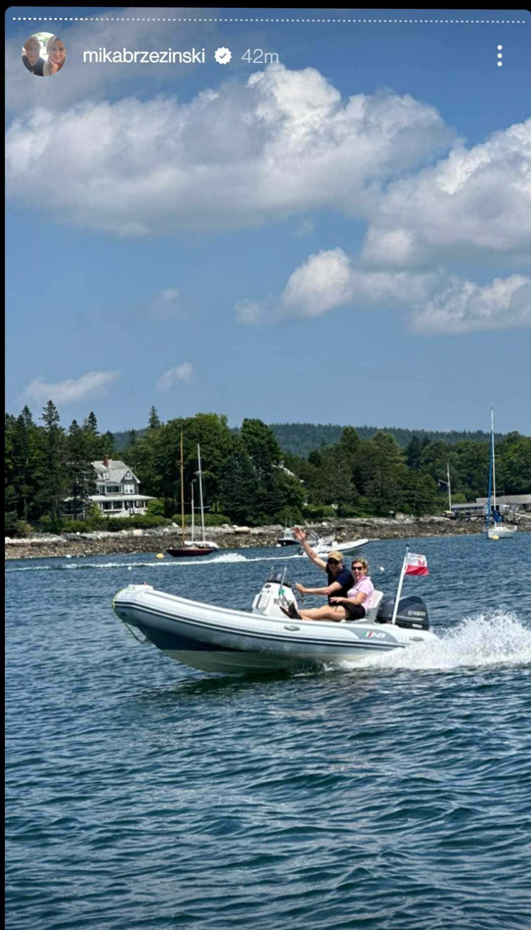 Mika Brzezinski shares glimpses of her summer in Maine (Instagram/@mikabrzezinski)