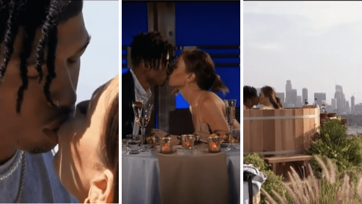 Nate and Gabby on their first one-on-one date in 'The Bachelorette' 2022 (ABC)