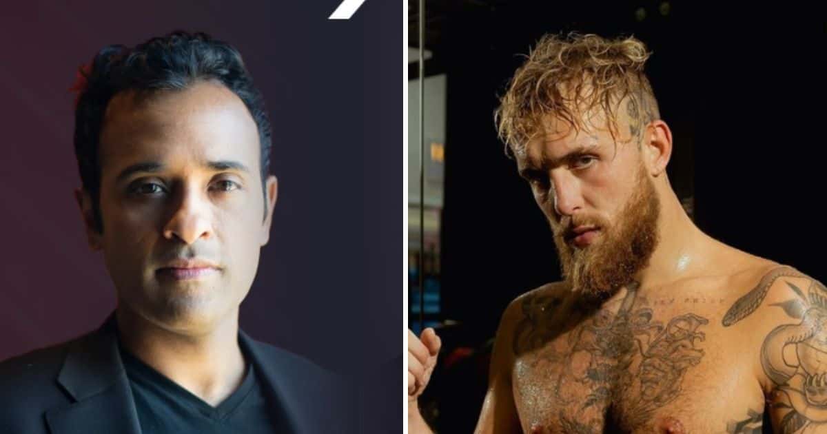  Vivek Ramaswamy and Jake Paul's Video Leaves Netizens in Stitches(@vivekgramaswamy/Instagram)(@jakepaul/Instagram)