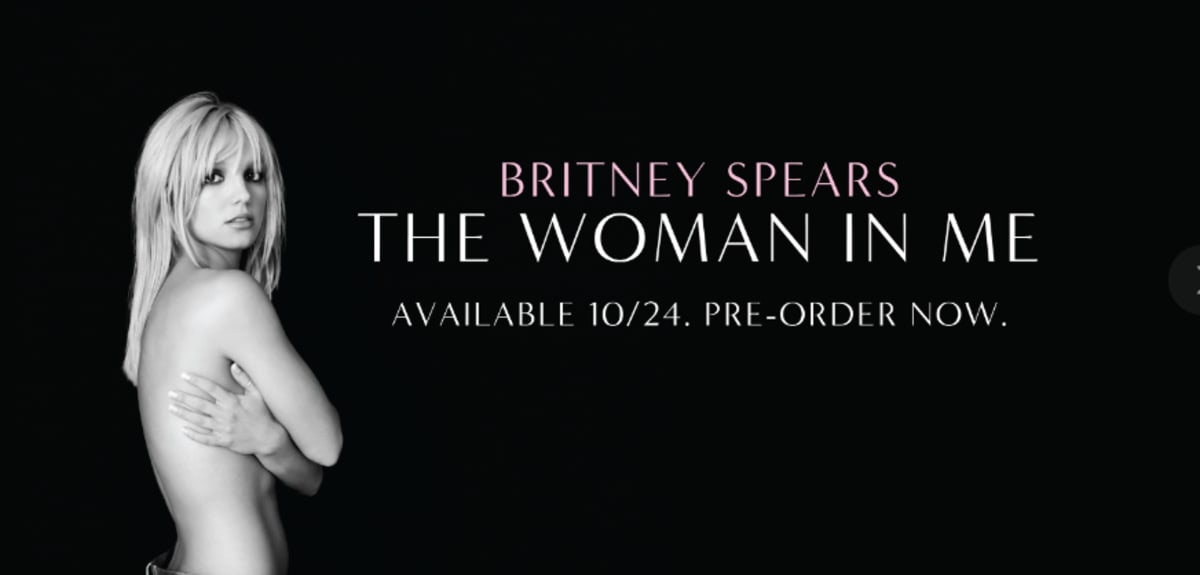 'The Woman in Me', this month, offering a detailed account of the rollercoaster ride that has been her life and career (Britney Spears/Facebook)