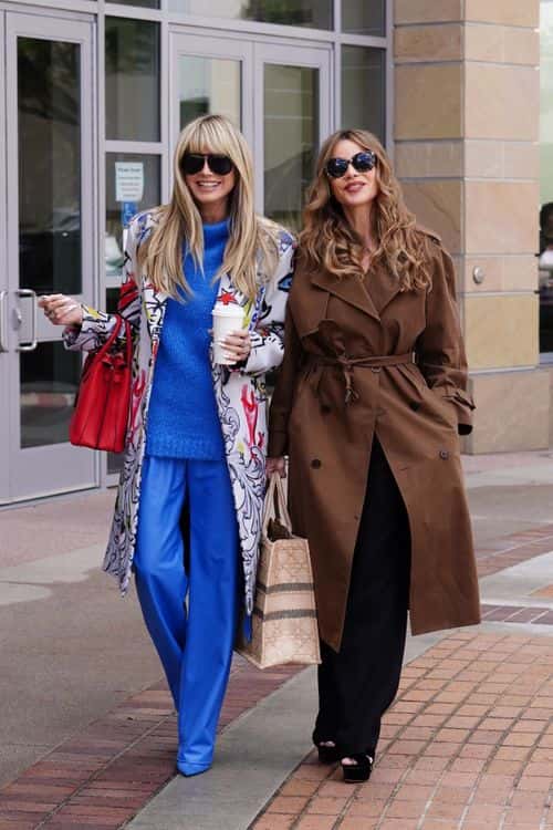 Heidi Klum and Sofia Vergara arrived in style to a taping of America's Got Talent on Wednesday afternoon. (Backgrid)