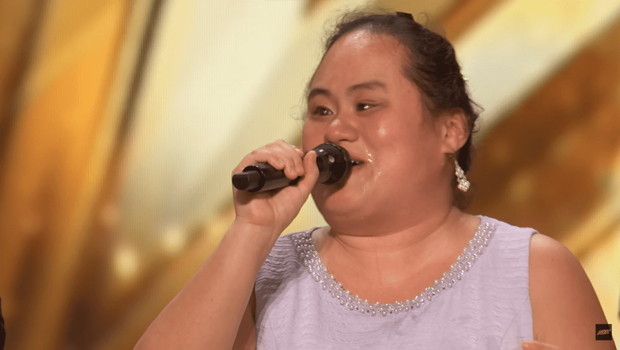 Lavender Darcangelo wins the Golden Buzzer on 'AGT' Season 18 (NBC)