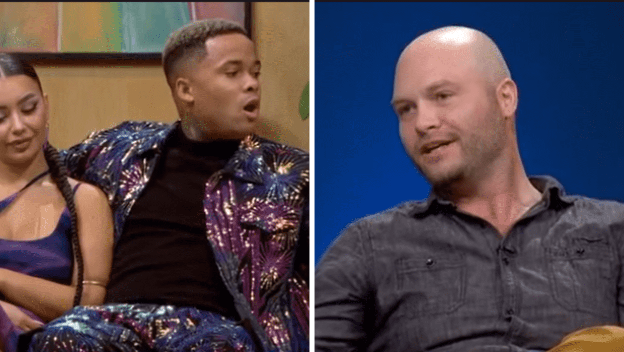 (L) Jibri and Miona; (R) John in ''90 Day Fiancé', S9 Tell All Part 2 preview (TLC)