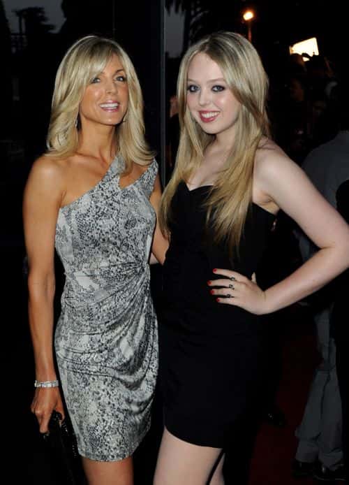 Marla Maples (L) and her daughter Tiffany Trump arrive at the 12th Annual Young Hollywood Awards at the Wilshire Ebell Theatre on May 13, 2010 in Los Angeles, California.