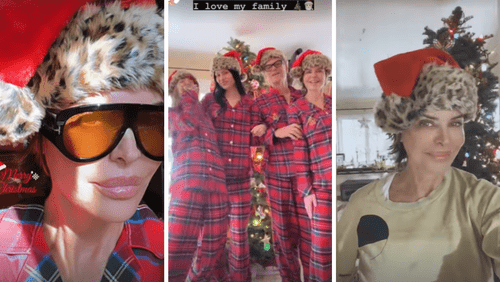 Lisa Rinna celebrating Christmas (Instagram/lisarinna)