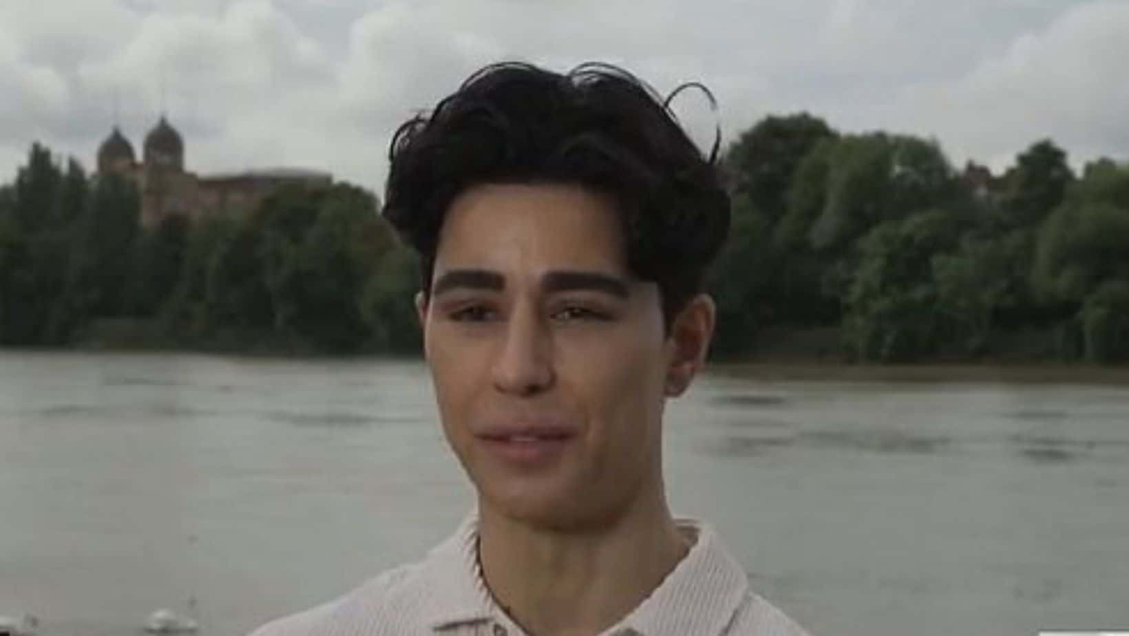 Omid Scobie appears on This Morning's interview. (Photo via Twitter)