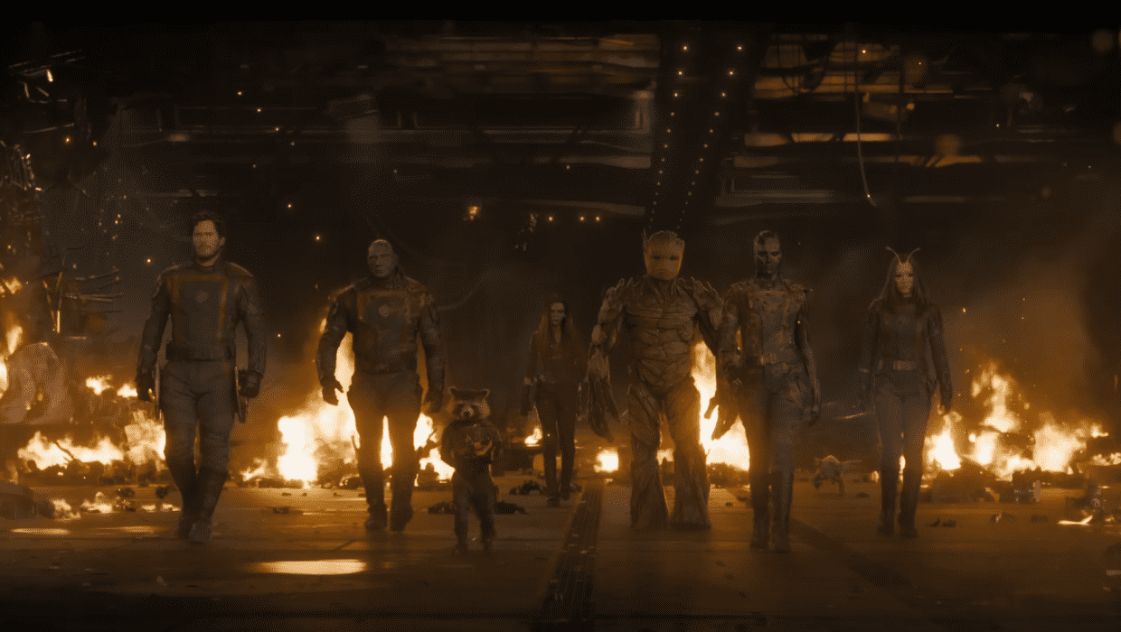 The Guardians get together one last time in 'Guardians of the Galaxy Vol.3' (YouTube/Marvel Entertainment)