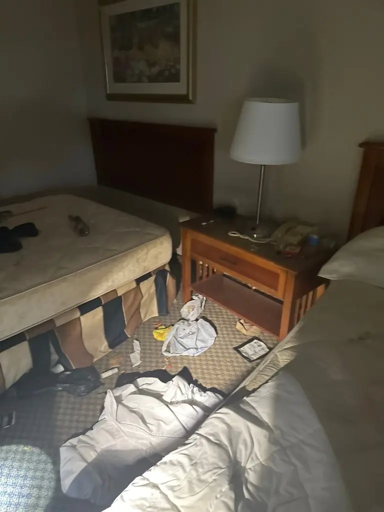 Squatting has gone on in other parts of the city besides the motel (Bruce Knell)