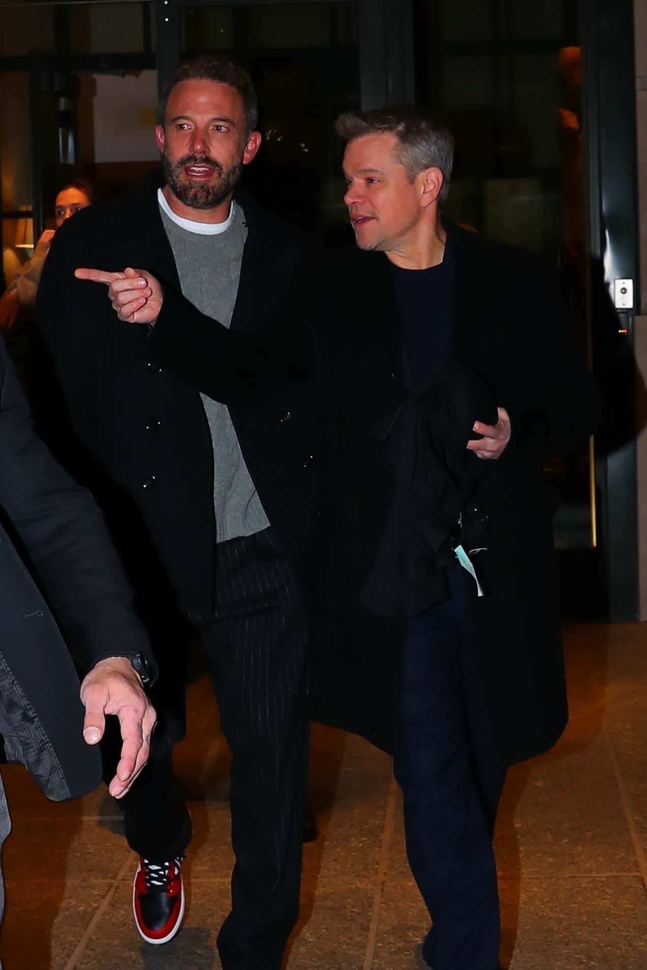 Ben Affleck and Matt Damon were recently seen strolling around the bustling streets of New York City (Backgrid)
