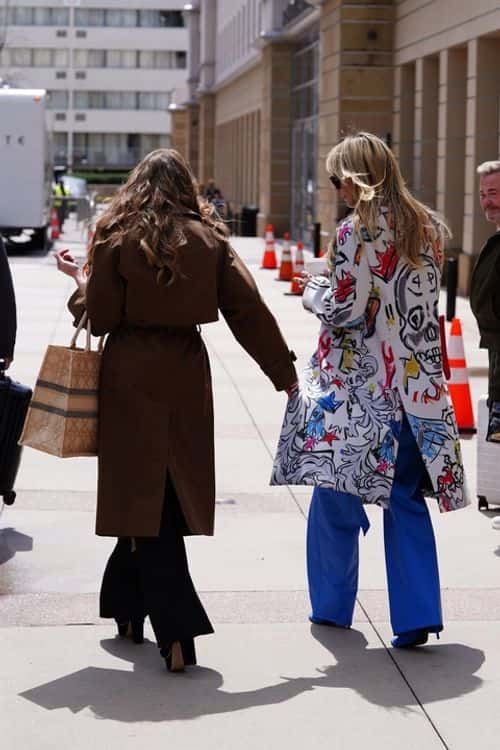 The two serve alongside longtime judges Simon Cowell and Howie Mandel, as well as host Terry Crews, who joined the show during its 14th run of episodes (Backgrid)