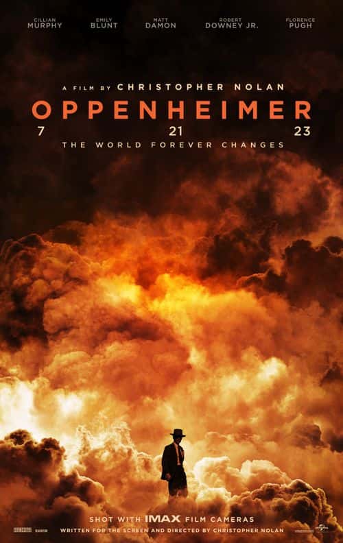 Official poster of 'Oppenheimer' (Universal Pictures)