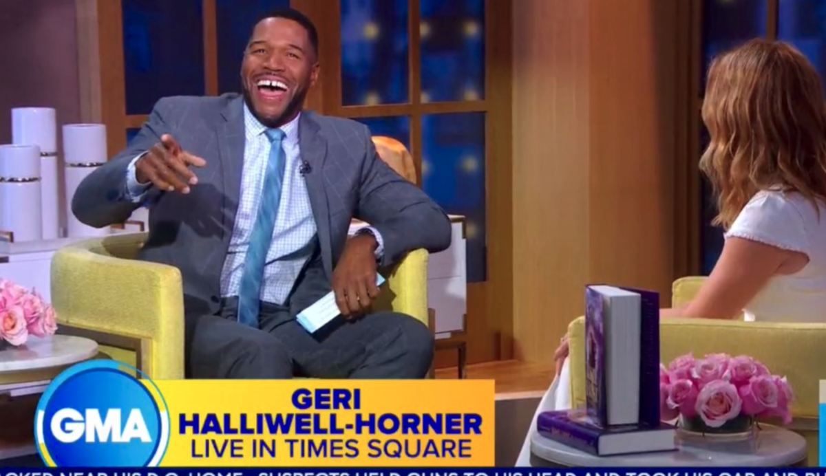 'GMA' Michael Strahan agreed to star in an adaptation of Geri's book (ABC)
