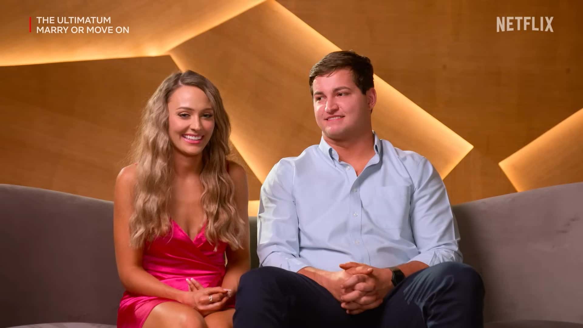 James Morris and Ryann McCracken reconnect in 'The Ultimatum: Marry or Move On' Season 2 (YouTube/@netflix)