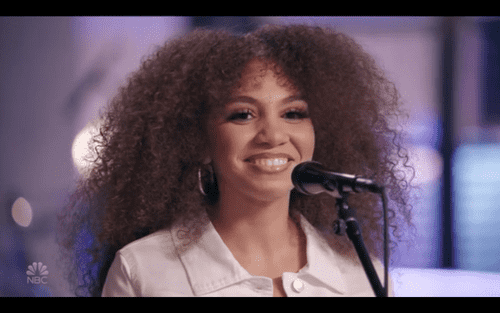 Destiny Leigh on 'The Voice' Season 22 (NBC)
