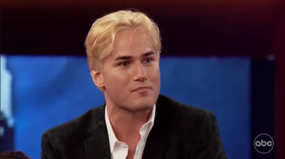 Roby Sobieski on 'The Bachelorette' (ABC)