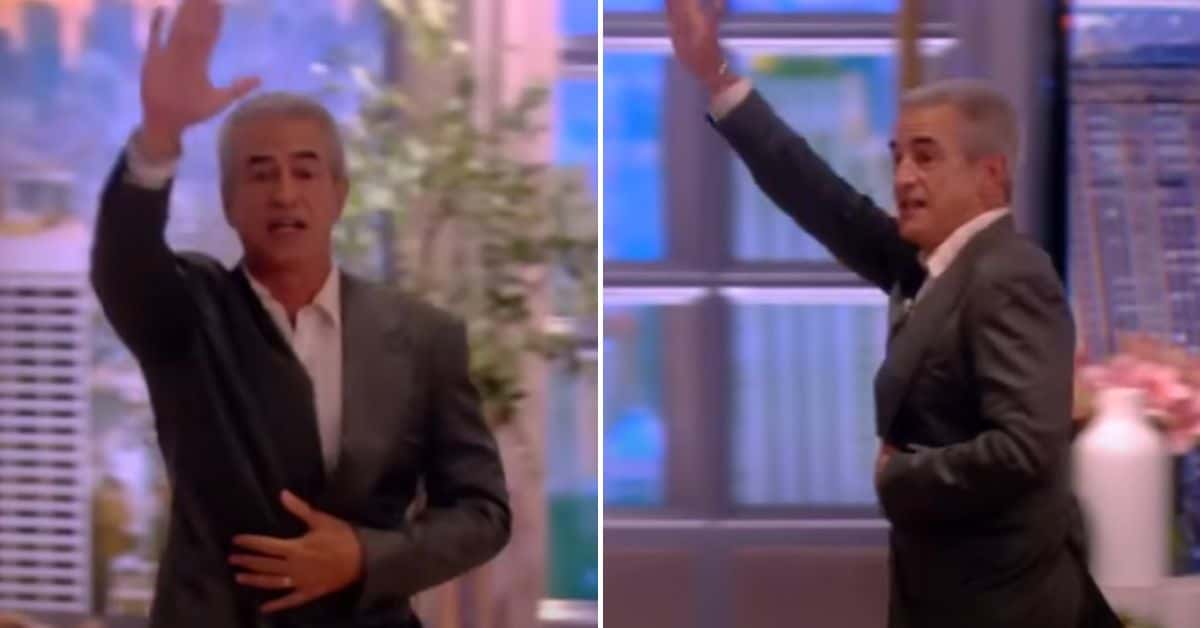 'Scream' actor Dermot Mulroney walks off 'The View' amid&nbsp;an interview to show support for the ongoing writers' strike (The View/YouTube)