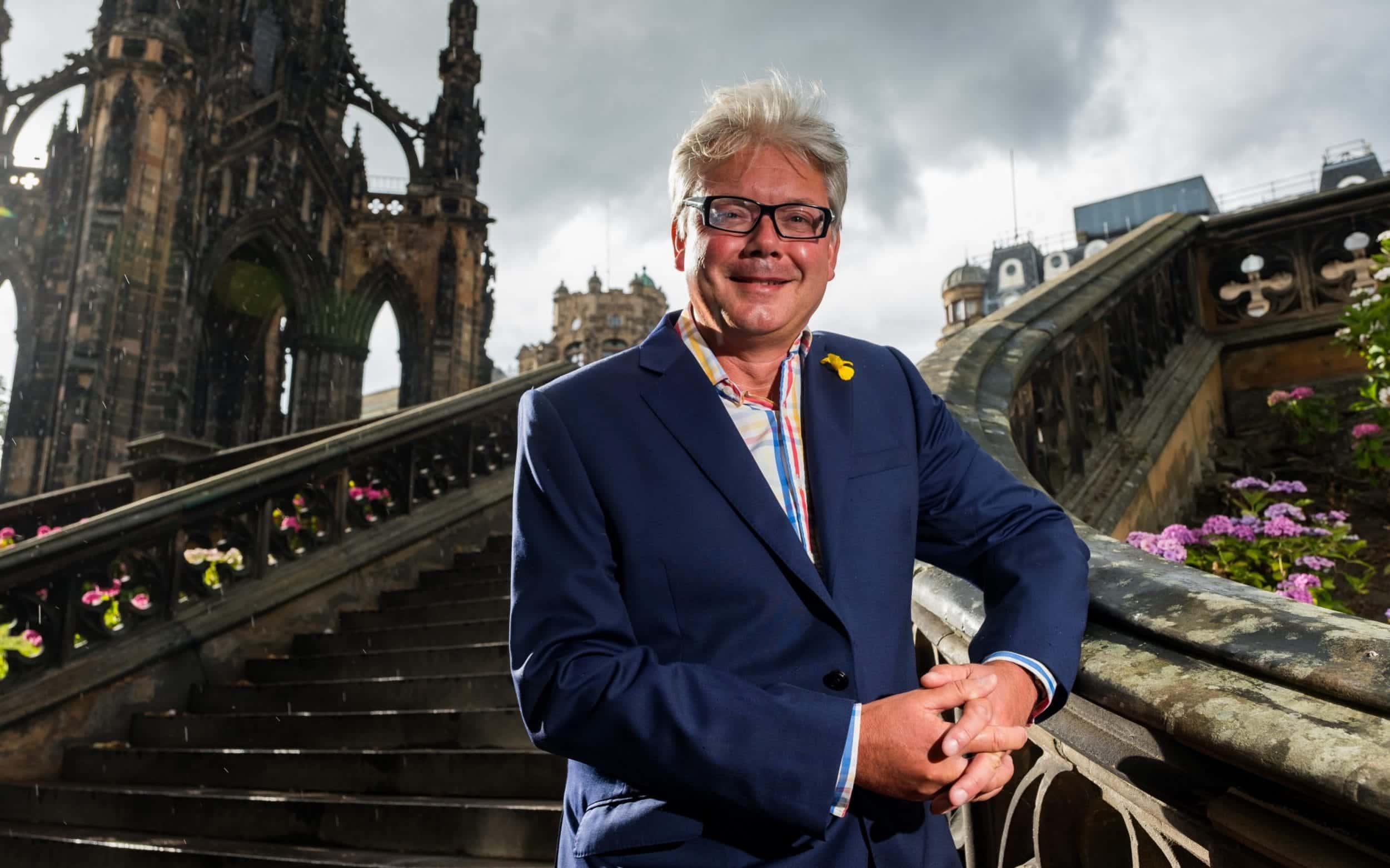 Charles Villiers. (Photo via @thetelegraph/Twitter)