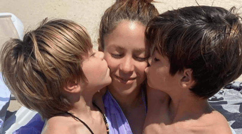 She would love the two kids to go to Miami (instagram - @shakira)