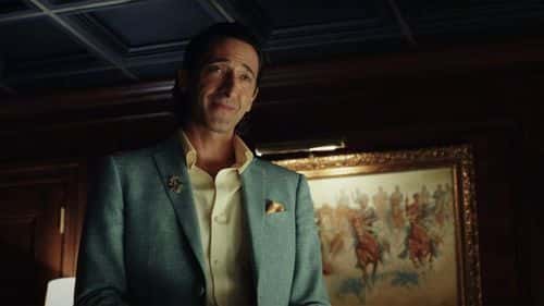 Adrien Brody as the Casino Boss in 'Poker Face' (Peacock)