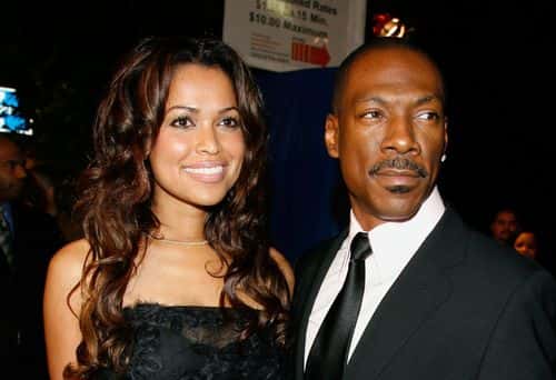Actor Eddie Murphy (R) and Tracey Edmonds arrive at Paramount Pictures' Premiere of
