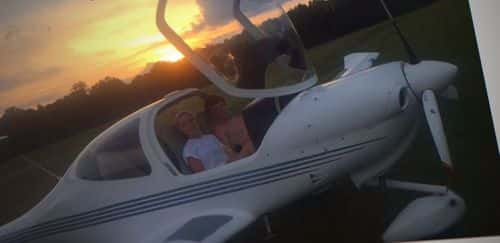 Screenshot of Paul Murdaugh with his ex-girlfriend Morgan in a private owned by the Murdaugh family (Netflix)