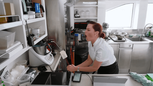 'Below Deck' Season 10 star Rachel Hargrove lashing out her anger (Bravo)